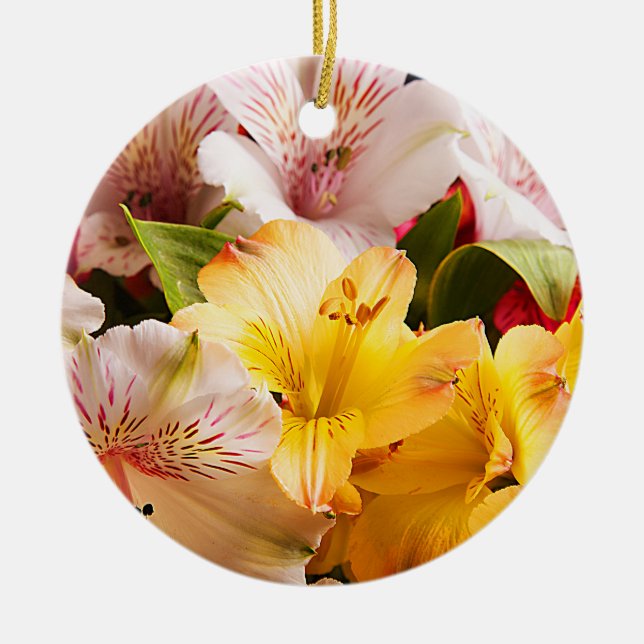 Ornamento del Alstroemeria (Frente)