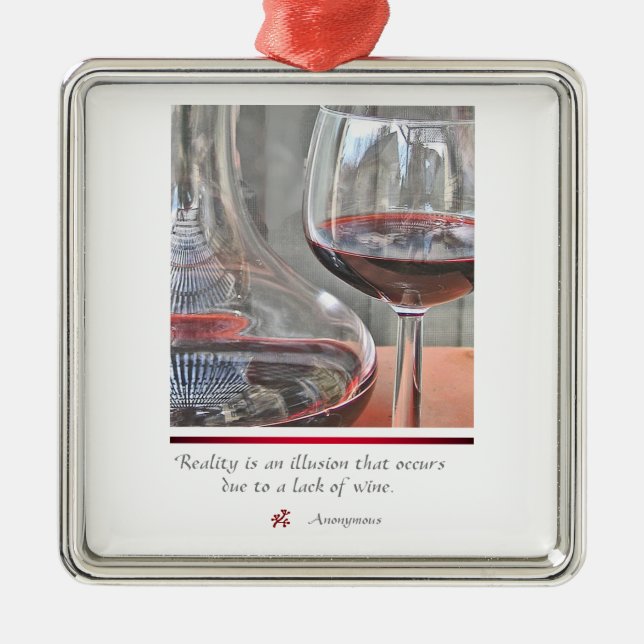 ornamento del amante del vino (Frente)