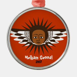 Ornamento del ángel de la adopción de Melkam Gen