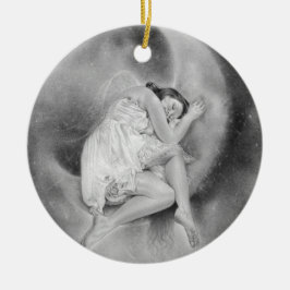 Ornamento del ángel de los sueños dulces