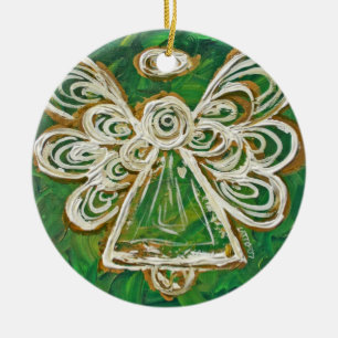 Ornamento del Ángel Verde