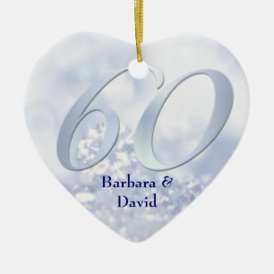 Ornamento del aniversario del diamante