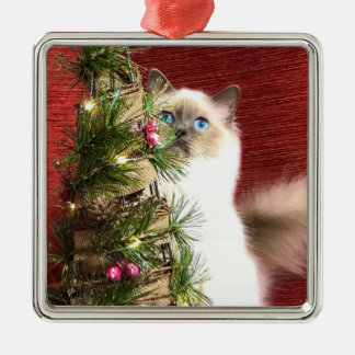 Ornamento del árbol de navidad de Birman
