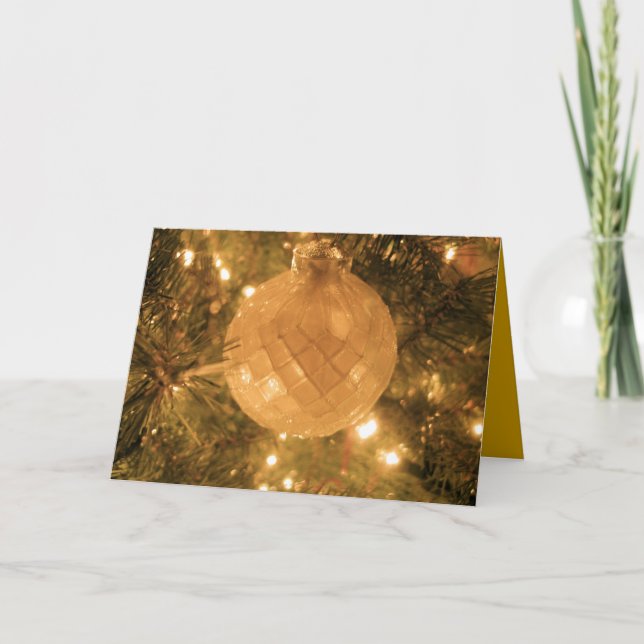 Ornamento del árbol de navidad de Feliz (Anverso)