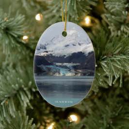 Ornamento del árbol de Navidad de Glacier Bay