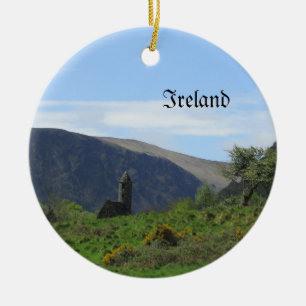 Ornamento del árbol de navidad de Irlanda
