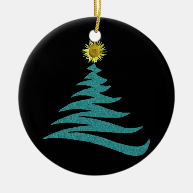 Ornamento del árbol de navidad de la esperanza - (Frente)