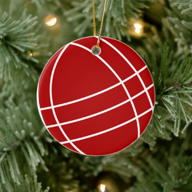 Ornamento del árbol de Navidad de la pelota de Boc (Árbol)