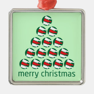 Ornamento del árbol de navidad de la quiroprácti