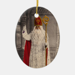 Ornamento del árbol de navidad de Nicholas del