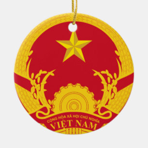 Ornamento del árbol de navidad de Vietnam*