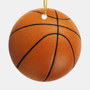 Ornamento del árbol de navidad del baloncesto
