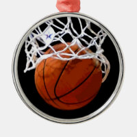 Ornamento del árbol de Navidad del baloncesto