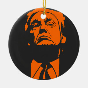 Ornamento del árbol de Navidad "El Don" Donald Tr