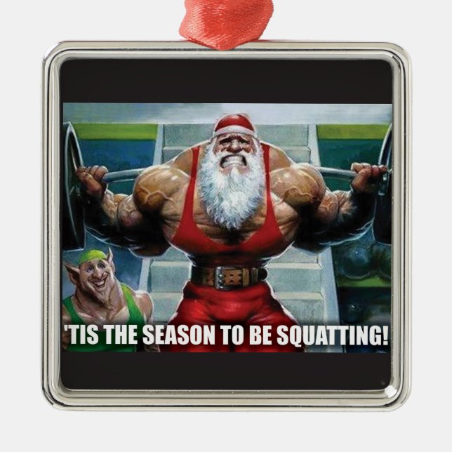 Ornamento del árbol de navidad - para Bodybuilding (Frente)