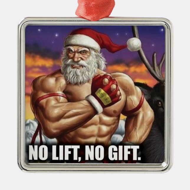 Ornamento del árbol de navidad - para Bodybuilding (Frente)