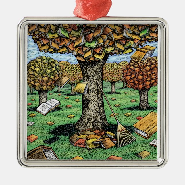 Ornamento del árbol del libro (Frente)