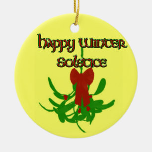 Ornamento del árbol del muérdago