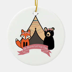 Ornamento del arbolado para la niña