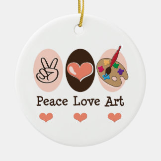 Ornamento del arte del amor de la paz