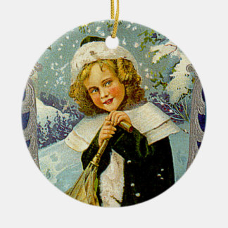 Ornamento del arte del navidad del Victorian del