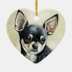Ornamento del arte del perro de la chihuahua