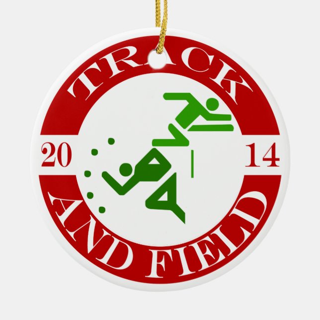 Ornamento del atletismo - 2014 (Frente)
