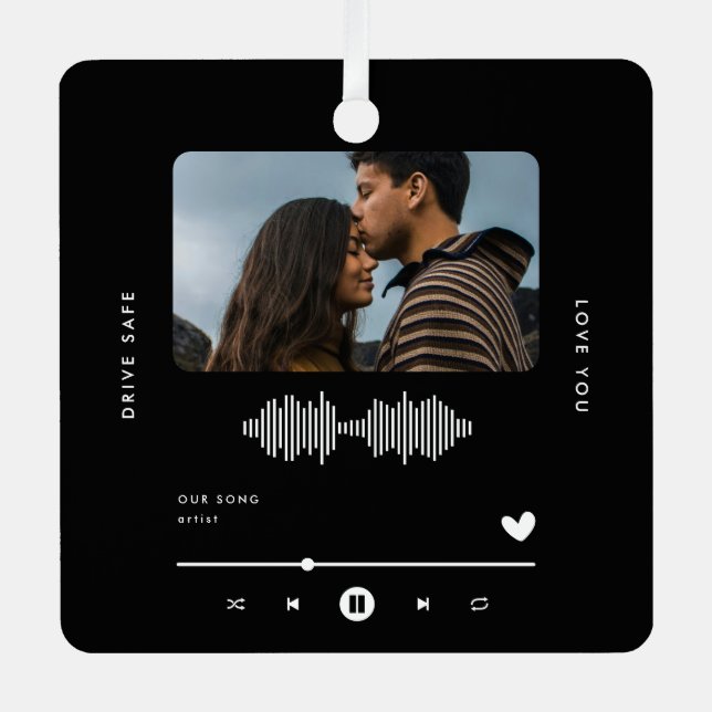 Ornamento del auto fotográfico del reproductor de  (Anverso)