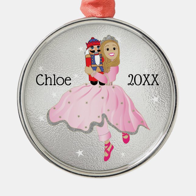 Ornamento del ballet de los navidades desnudos (Frente)