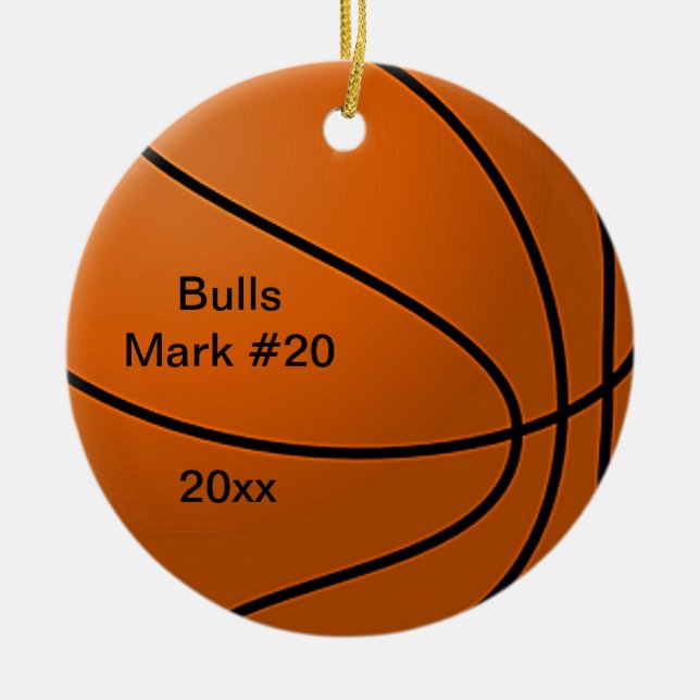 Ornamento del baloncesto (Frente)