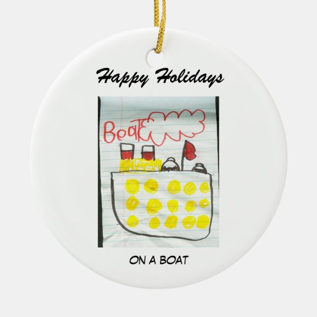 Ornamento del barco (Frente)