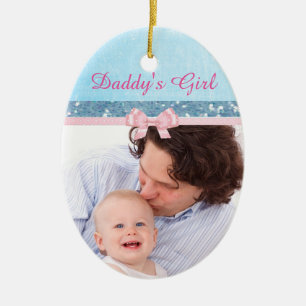 Ornamento del bebé del Chica de papá Keepsake