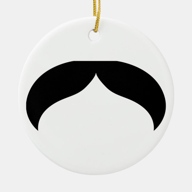 Ornamento del bigote (Frente)