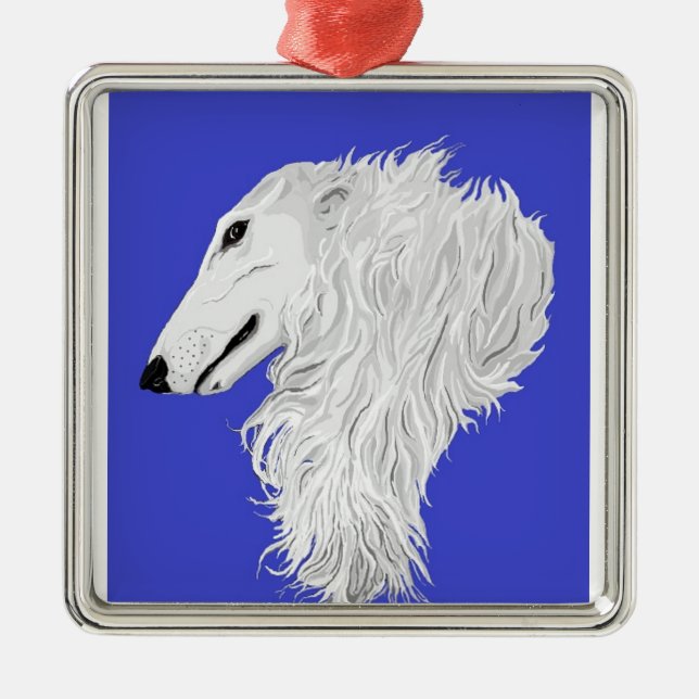 Ornamento del Borzoi (Frente)