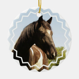 Ornamento del caballo de proyecto del condado