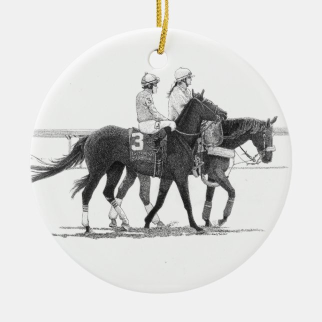 Ornamento del caballo y del jinete (Frente)