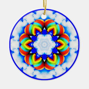 Ornamento del caleidoscopio del globo del aire