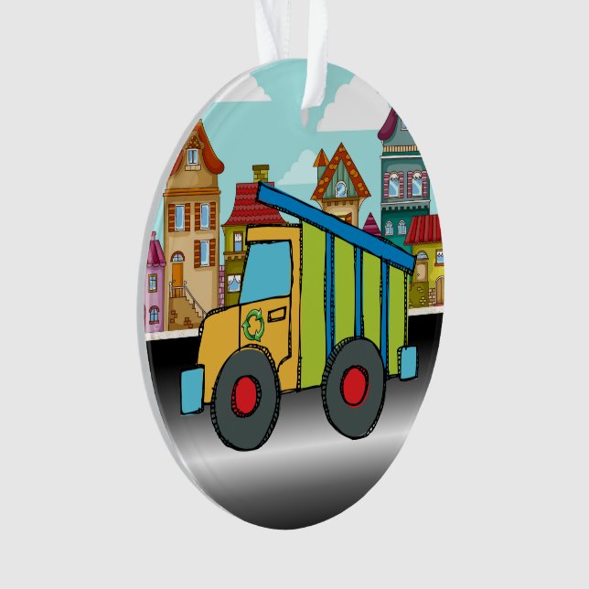 Ornamento del camión de recogida (Anverso)
