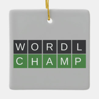 Ornamento del campeón de Wordle