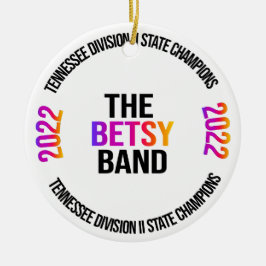 Ornamento del Campeonato Estatal Betsy Band