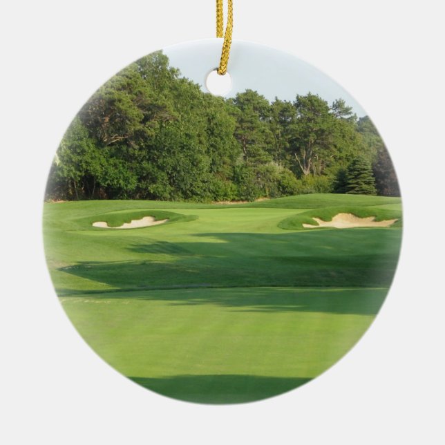 Ornamento del campo de golf (Frente)
