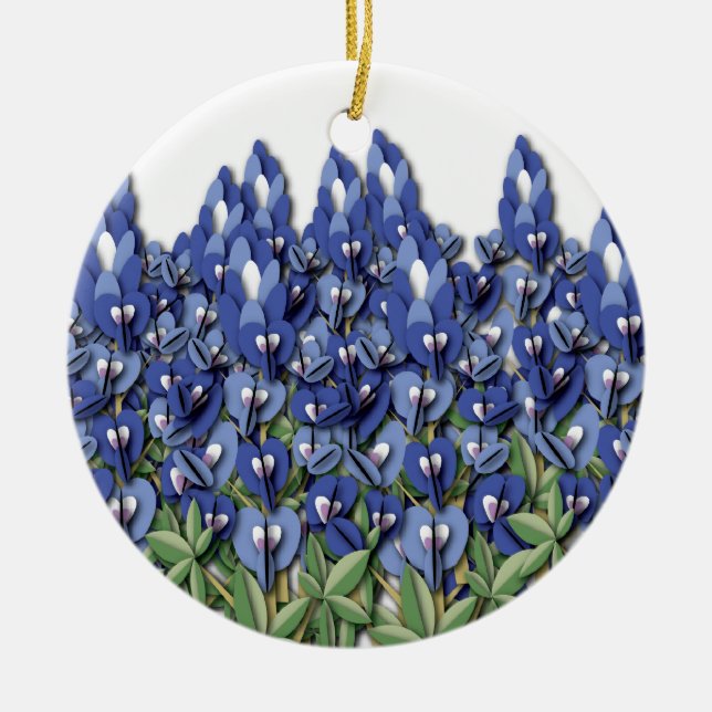 Ornamento del campo del Bluebonnet (Frente)