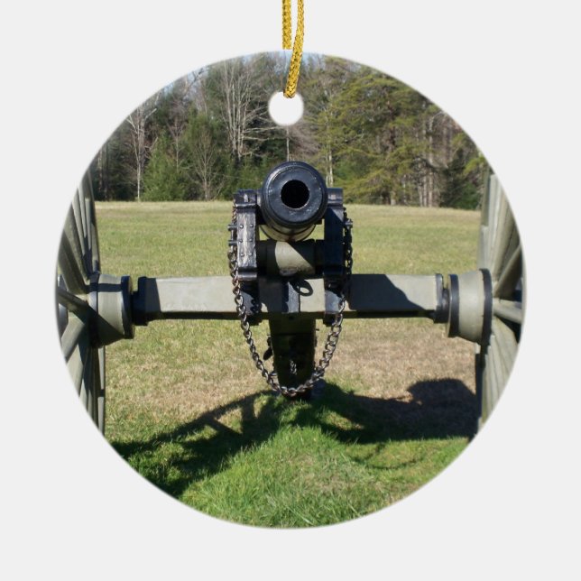 Ornamento del cañón de la guerra civil (Frente)