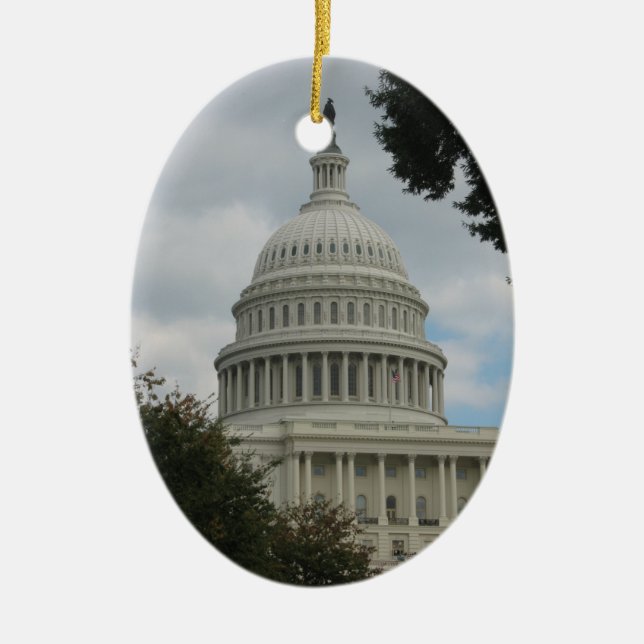 Ornamento del capitolio del Washington DC (Frente)