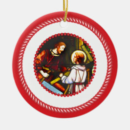 Ornamento del carpintero de Jesse Tree Joseph #2