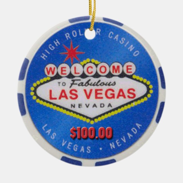 Ornamento del Casino High Roller Las Vegas (Frente)