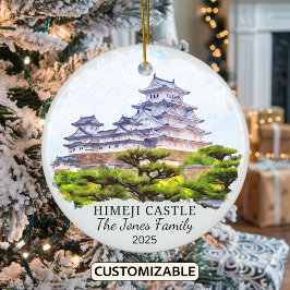 Ornamento del castillo de Himeji personalizado, Ja