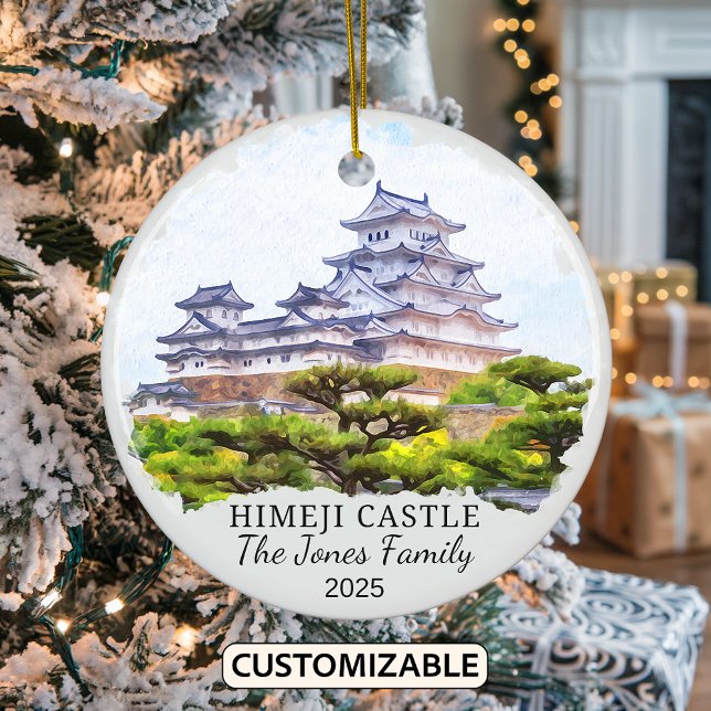 Ornamento del castillo de Himeji personalizado, Ja (Subido por el creador)