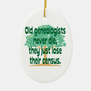 Ornamento del censo de la genealogía