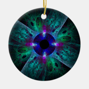 Ornamento del Círculo de Arte Abstracto ocular